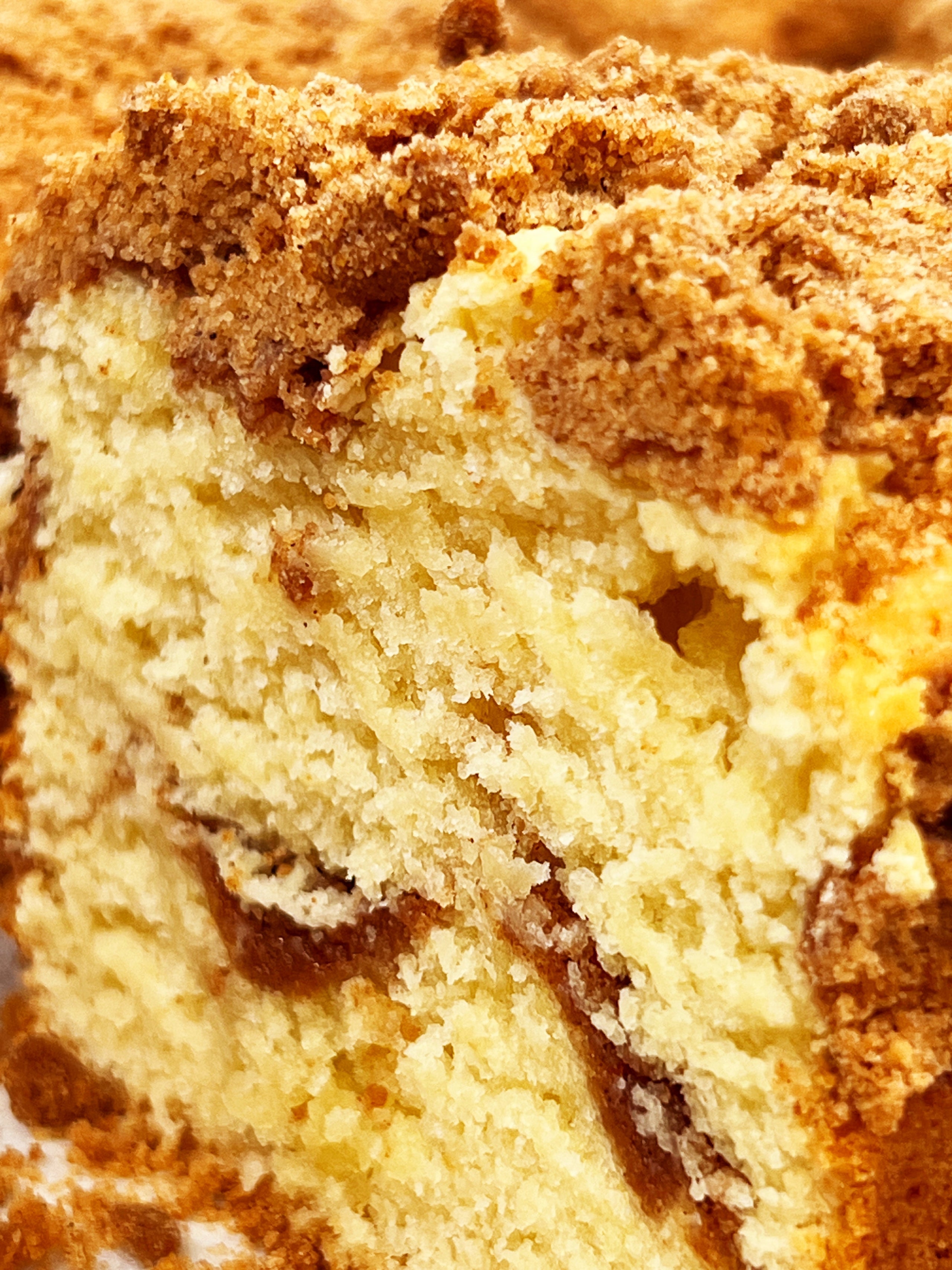 Cinnamon Crumb Coffee Cake (SEASONAL) Oh Crumbs! Bread Co.