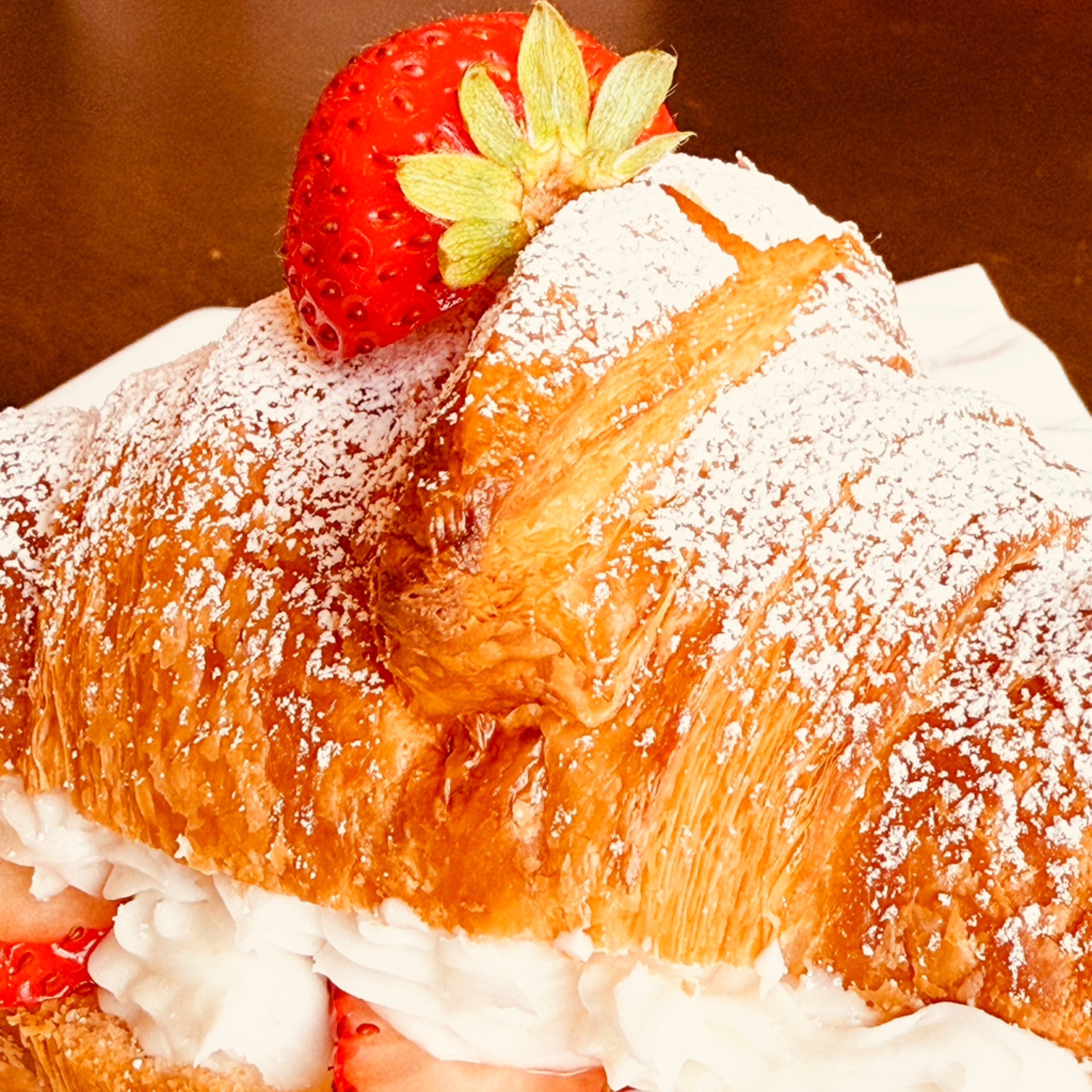 Strawberry shortcake croissants oh crumbs bread co 